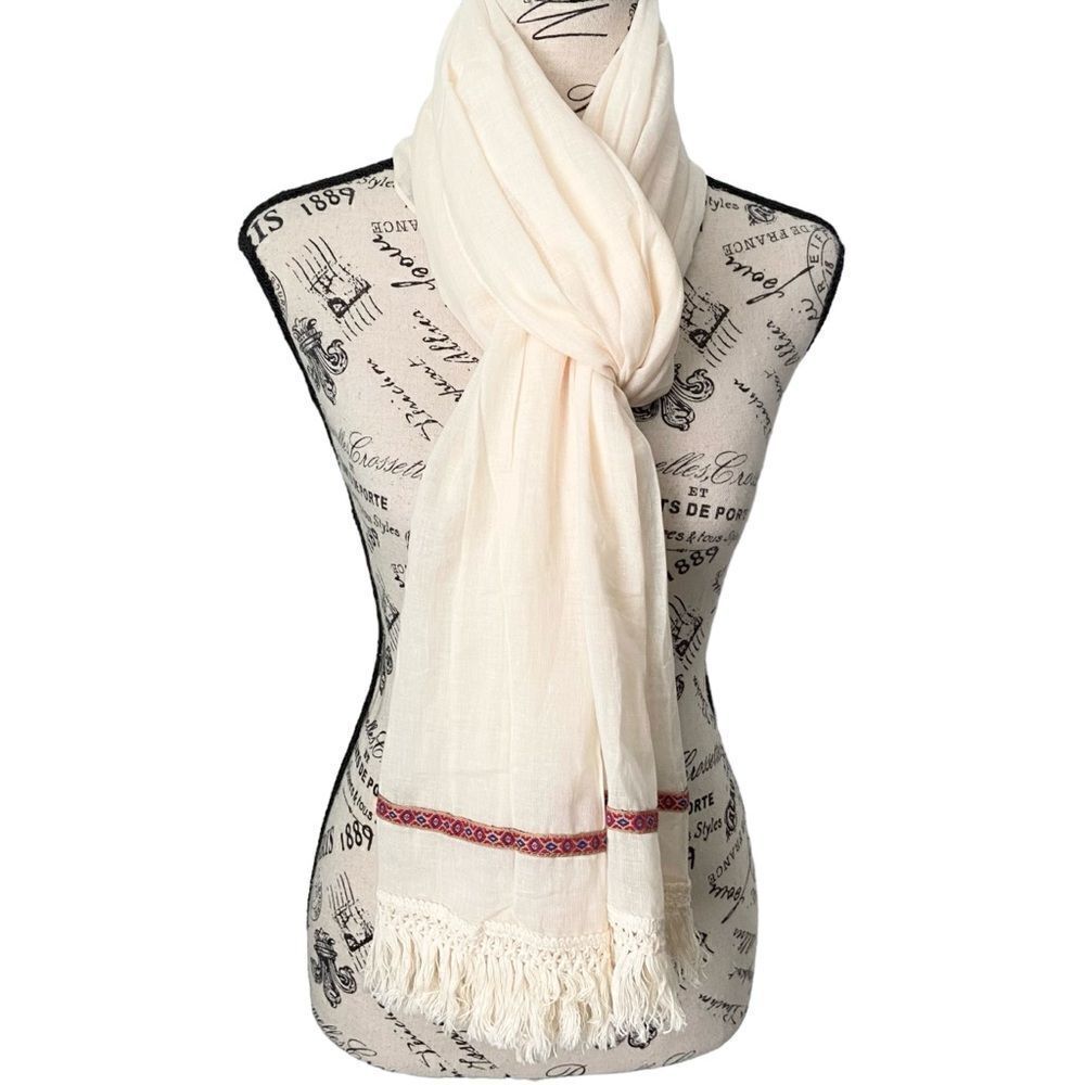 Target Brand Boho with Fringe Scarf/Cover-ups in One Size